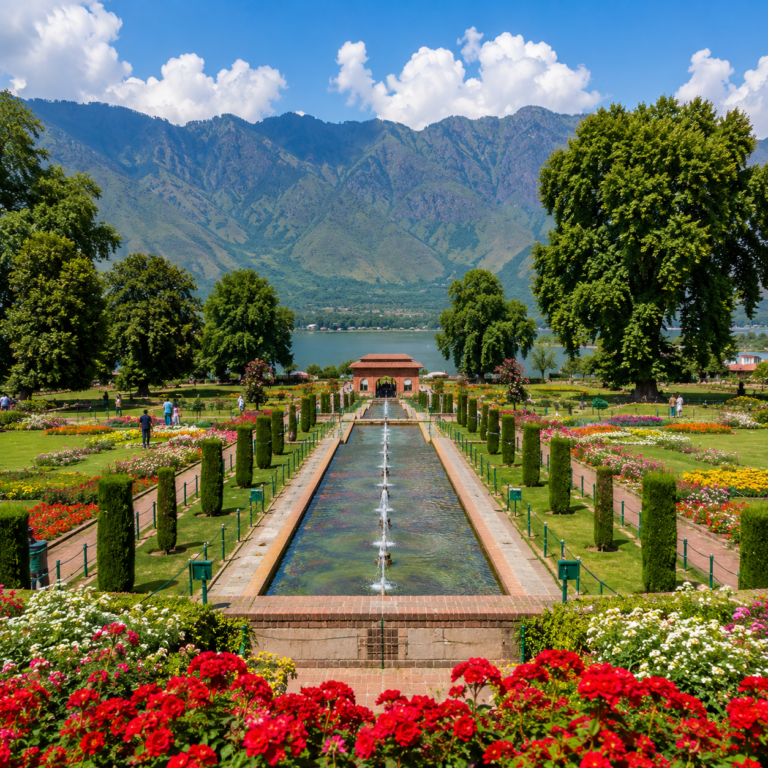 mughal gardens visit