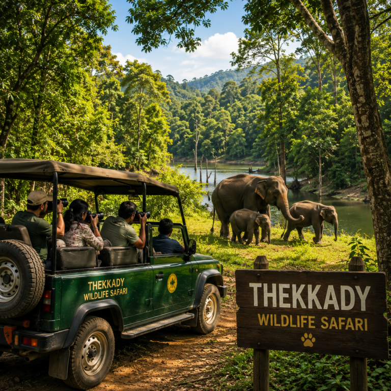 thekkady wildlife safari